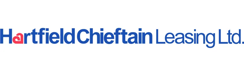 Hartfield Chieftain Leasing Ltd. company logo in blue