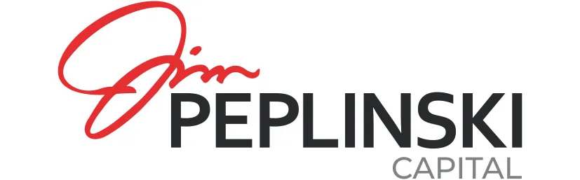 Jim Peplinski Capital logo with red and black text